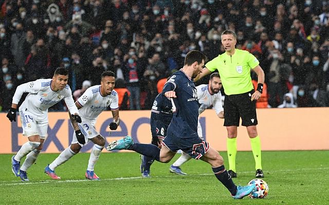 Messi holds the record for most penalty misses in the Champions League