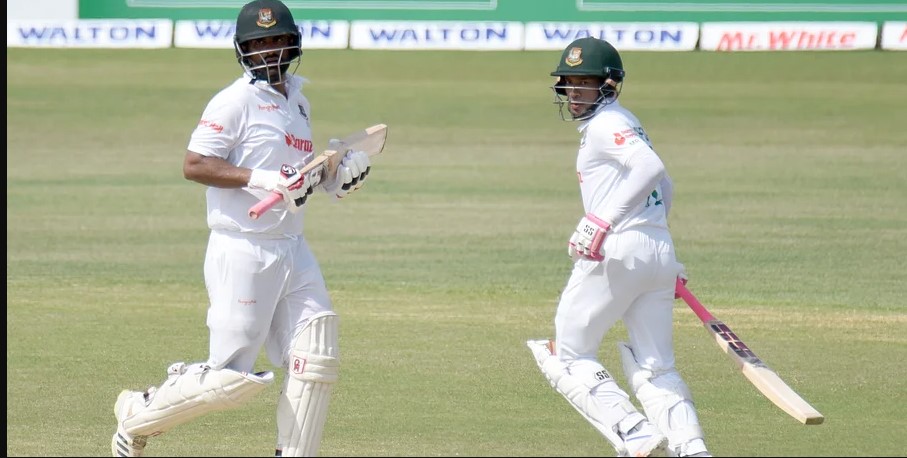 Tamim and Mushfiqur both started the match with a handful of five thousand runs