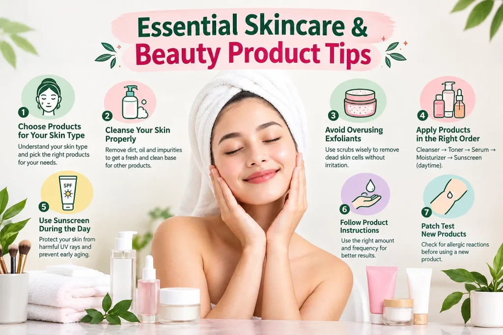 Essential Skincare & Beauty Product Tips